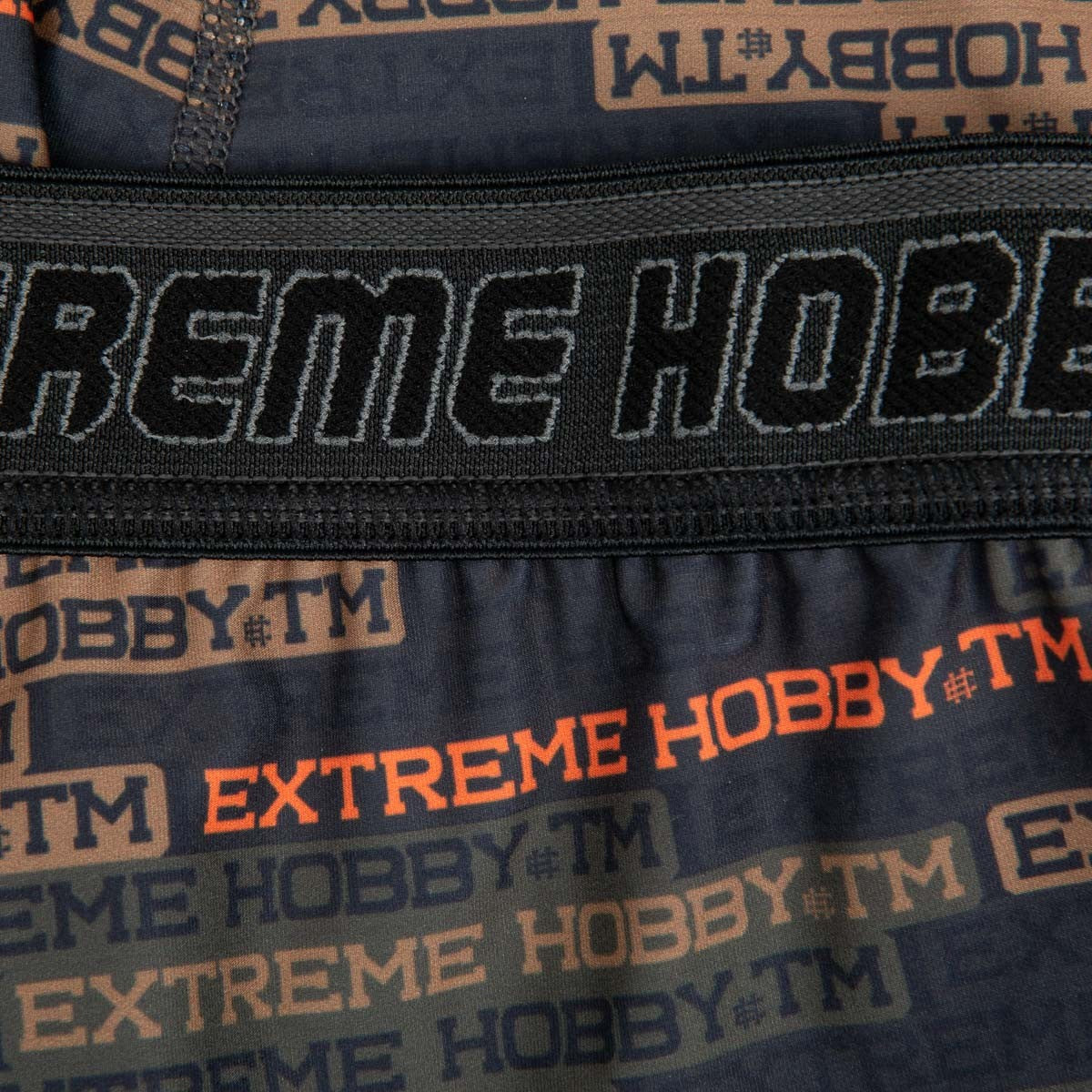 Extreme Hobby Legginsy Treningowe Męskie Paracord Pomarańczowe