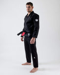 KiNGZ Kimono/Gi BJJ Męskie The One Czarne + biały pas w komplecie