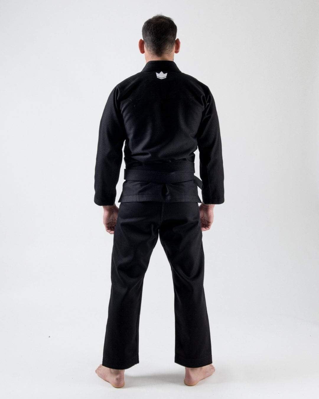 KiNGZ Kimono/Gi BJJ Męskie The One Czarne + biały pas w komplecie