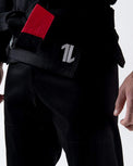 KiNGZ Kimono/Gi BJJ Męskie The One Czarne + biały pas w komplecie