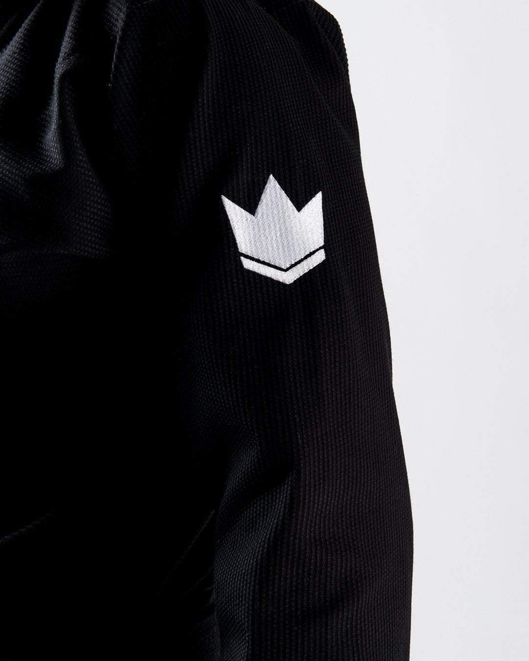 KiNGZ Kimono/Gi BJJ Męskie The One Czarne + biały pas w komplecie