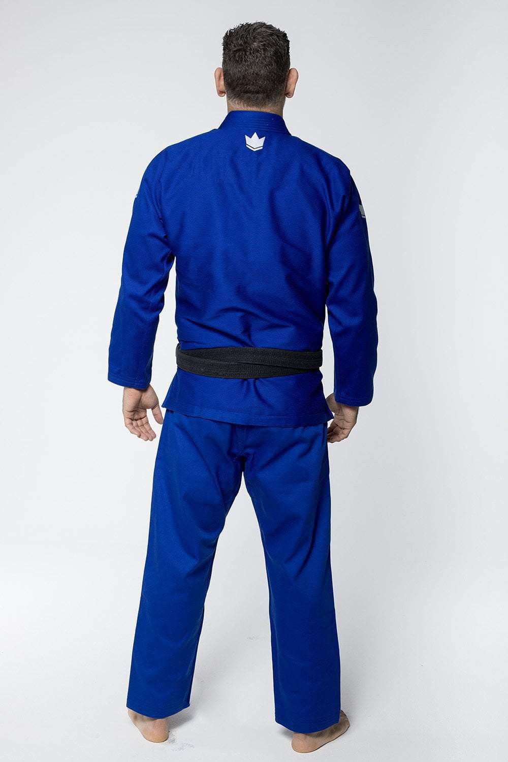 KiNGZ Kimono/Gi BJJ Męskie The One Niebieskie + biały pas w komplecie