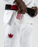KiNGZ Kimono/Gi BJJ Męskie Classic 3.0 Białe