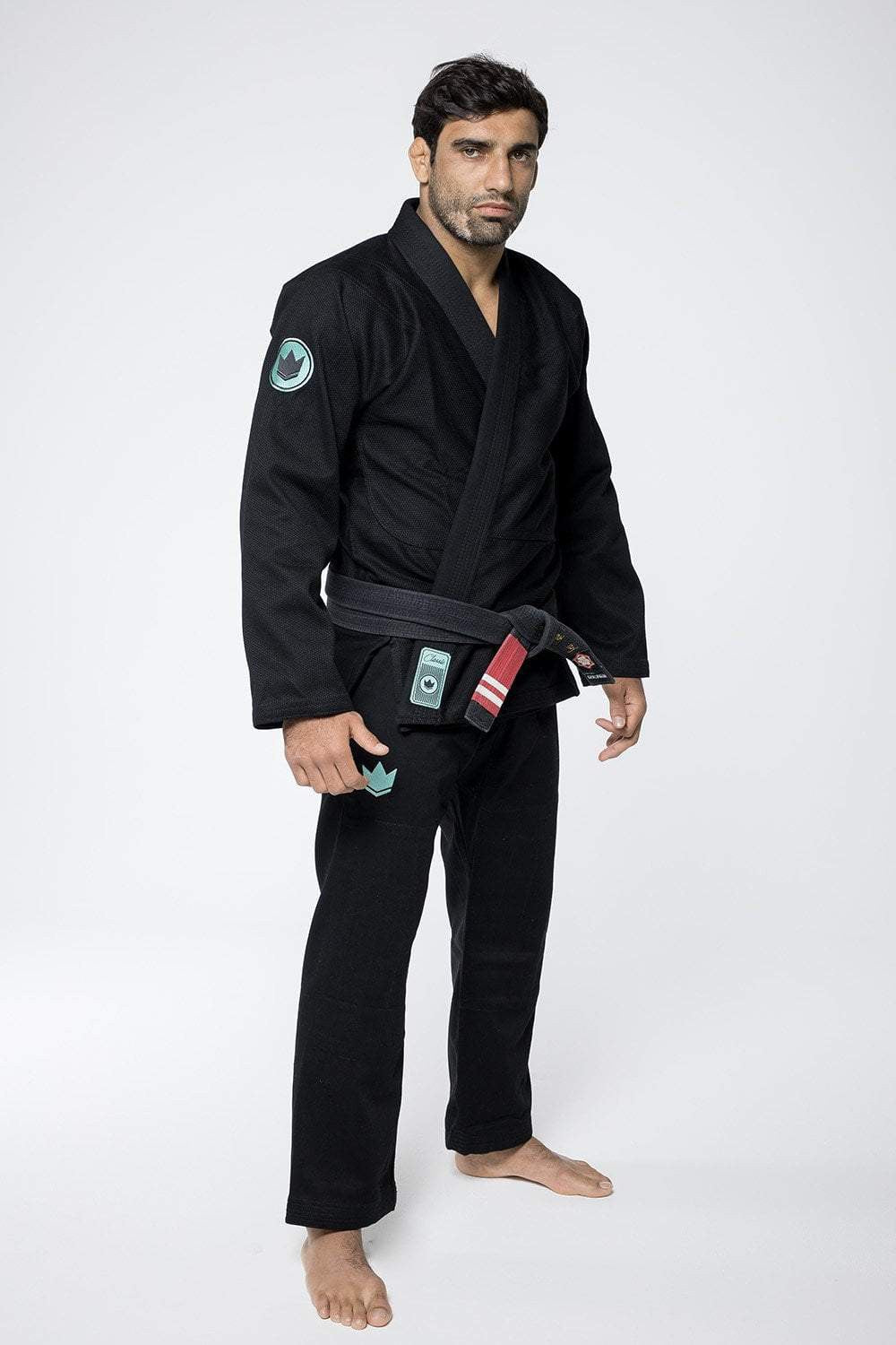KiNGZ Kimono/Gi BJJ Męskie Classic 3.0 Czarne