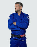 KiNGZ Kimono/Gi BJJ Męskie Classic 3.0 Niebieskie