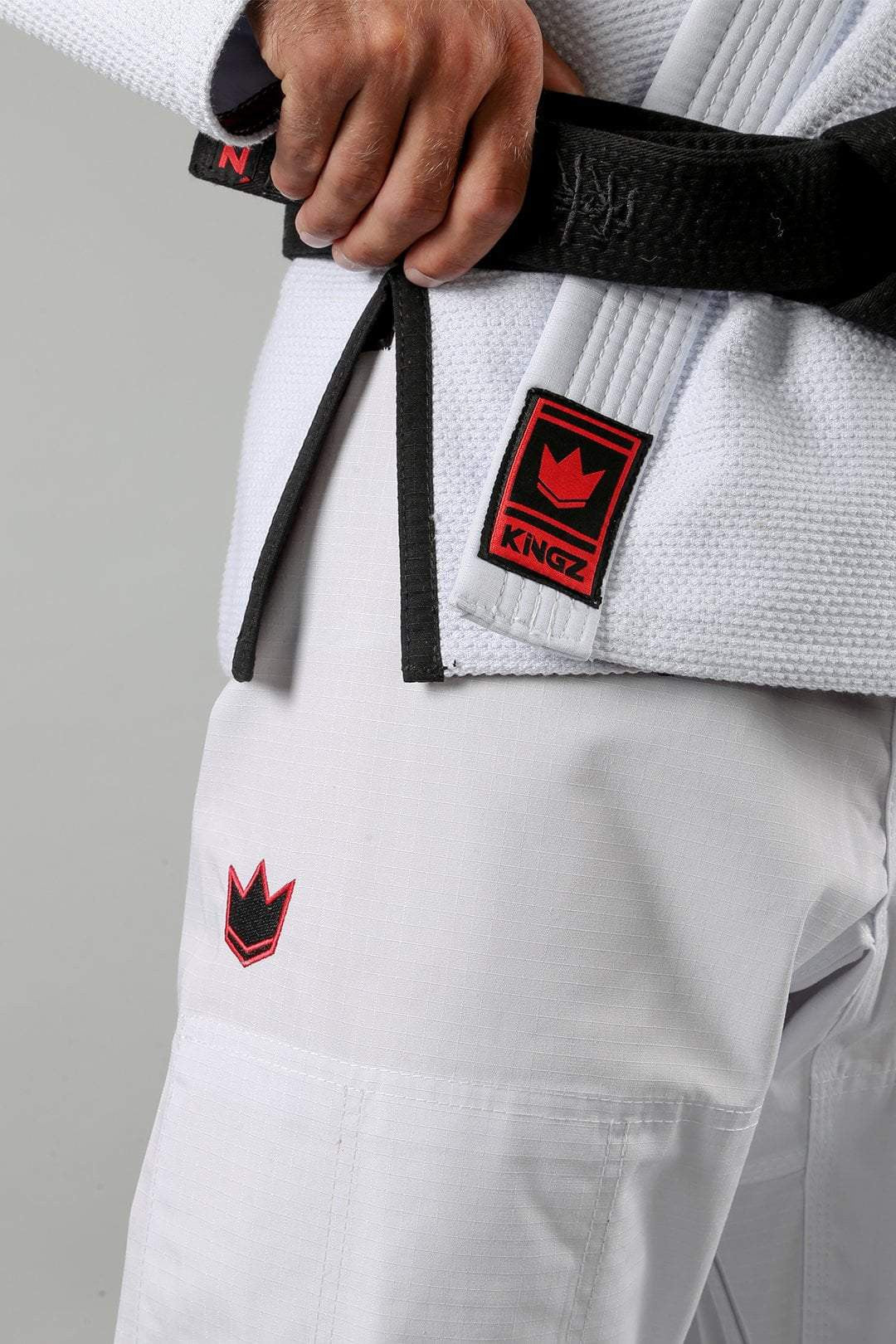 KiNGZ Kimono/Gi BJJ Męskie Ultralight 2.0 Białe
