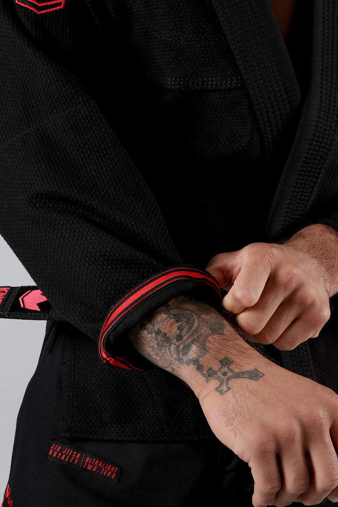 KiNGZ Kimono/Gi BJJ Męskie Ultralight 2.0 Czarne