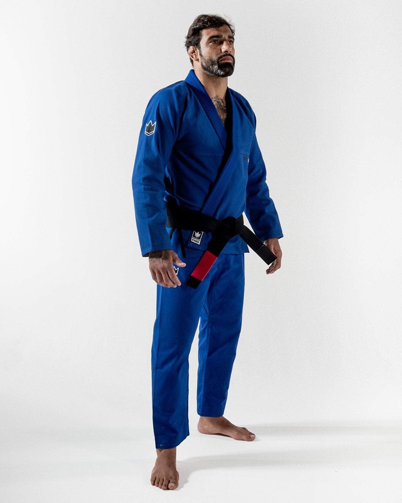 KiNGZ Kimono/Gi BJJ Męskie Ultralight 2.0 Niebieskie