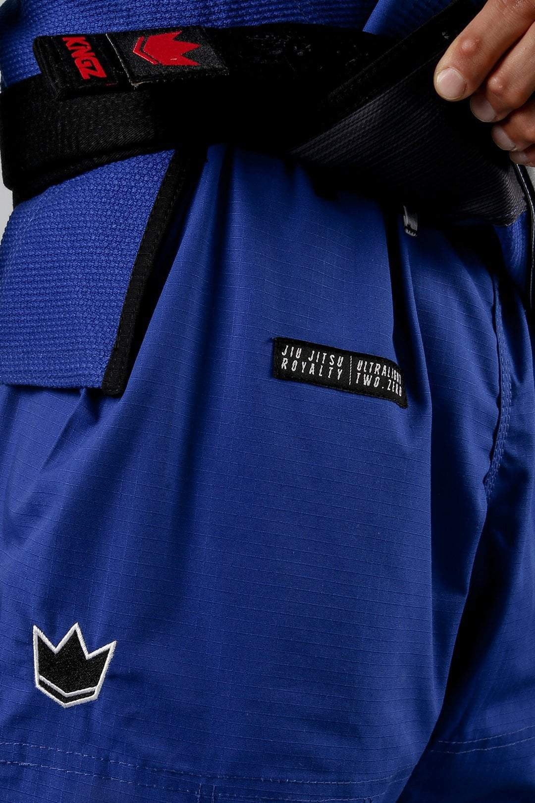 KiNGZ Kimono/Gi BJJ Męskie Ultralight 2.0 Niebieskie