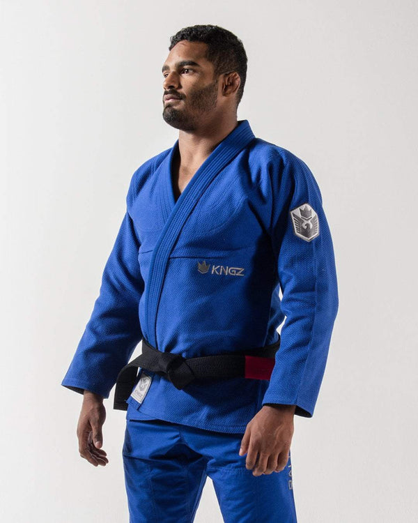 KiNGZ Kimono/Gi BJJ Męskie Balistico 3.0 Niebieskie