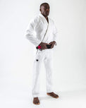 KiNGZ Kimono/Gi BJJ Męskie Kore Białe