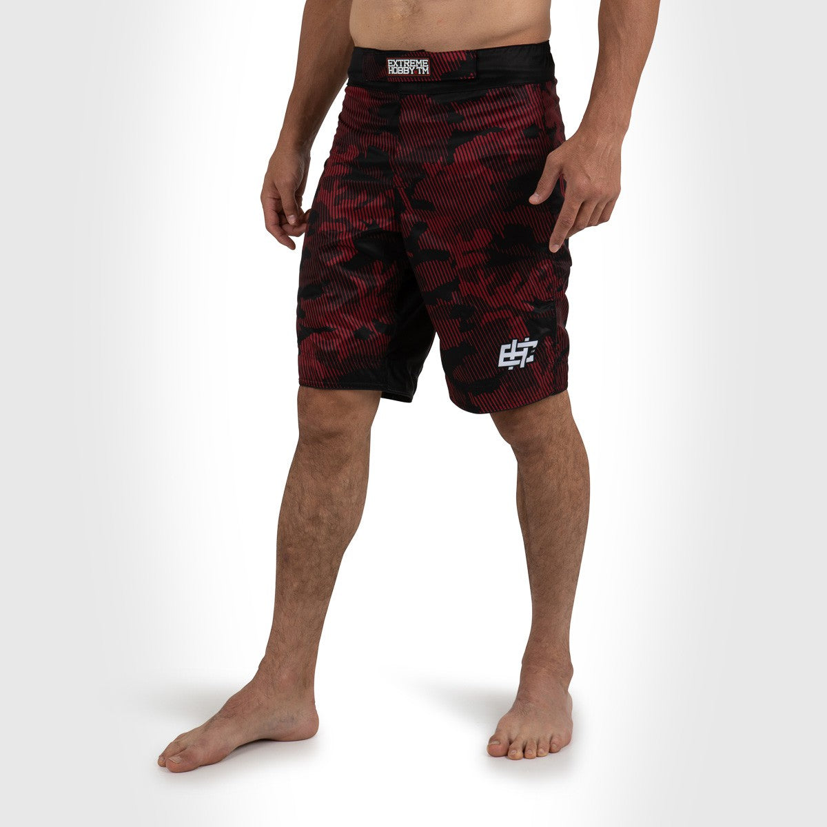 Extreme Hobby Spodenki MMA Grappling HAVOC Czerwone