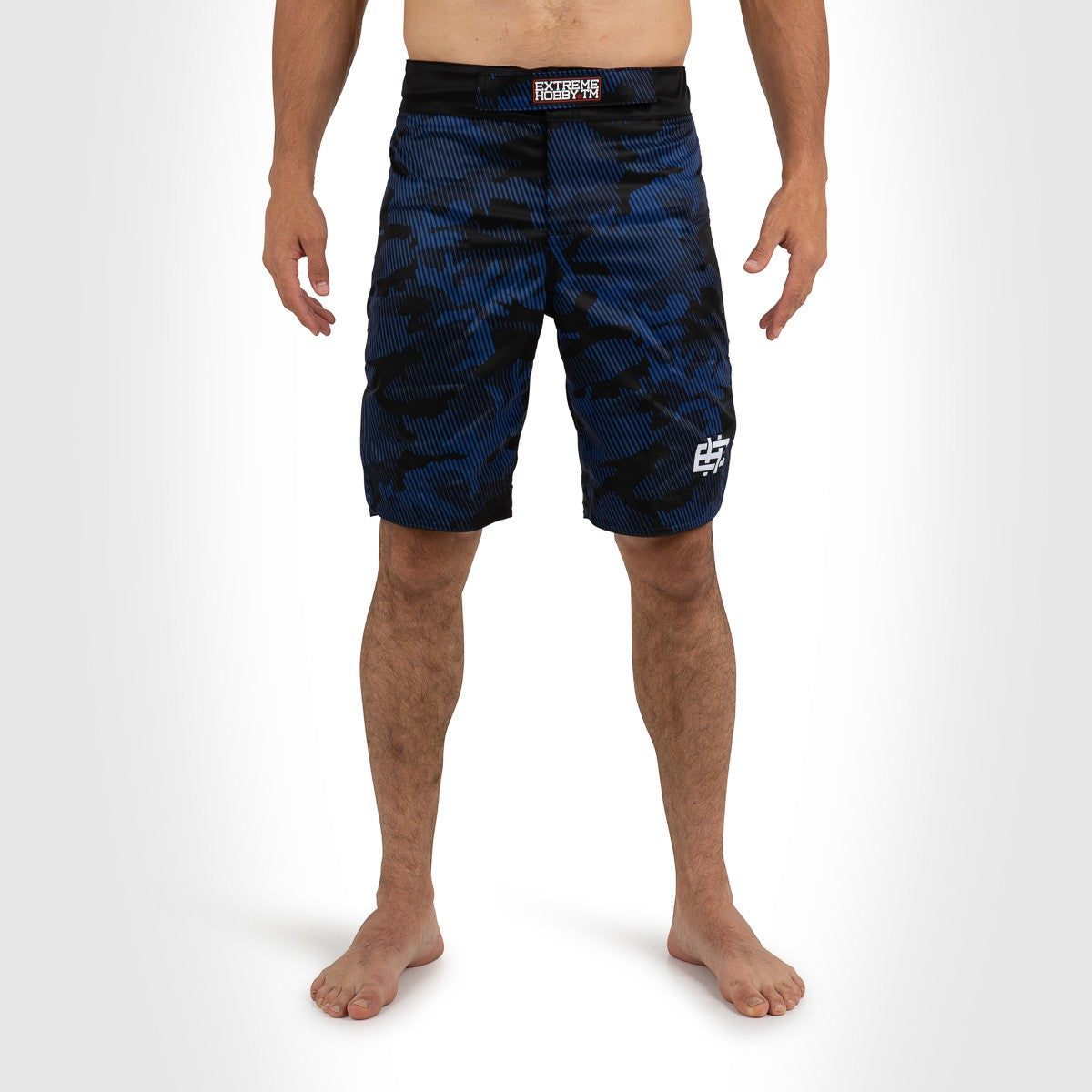 Extreme Hobby Spodenki MMA Grappling HAVOC Niebieskie