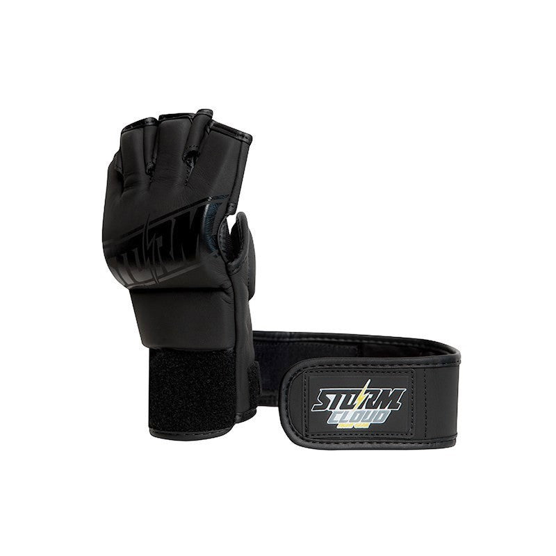 StormCloud Rękawice do MMA Tempest Czarne/Czarne 4oz