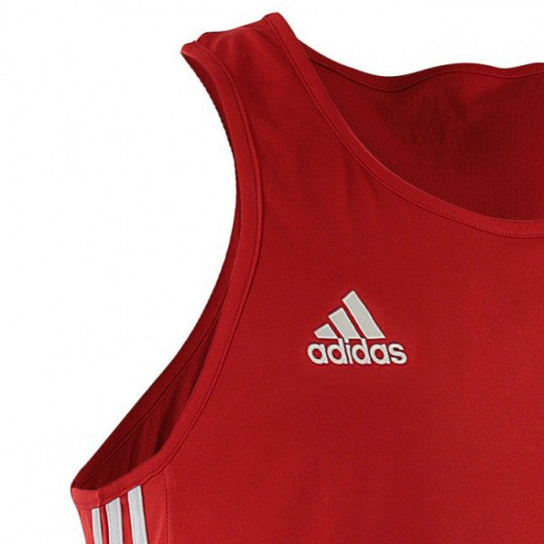 Adidas Tank Top Sportowy Bokserski Czerwony