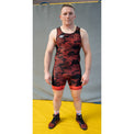 Extreme Hobby Trykot Zapaśniczy Havoc Czerwony