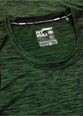 Pitbull Rashguard Shortsleeve Performance Pro Plus Small Logo Melanż Oliwkowy