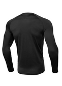 Pitbull Rashguard Męski Longsleeve Performance Pro Plus Small Logo Czarny