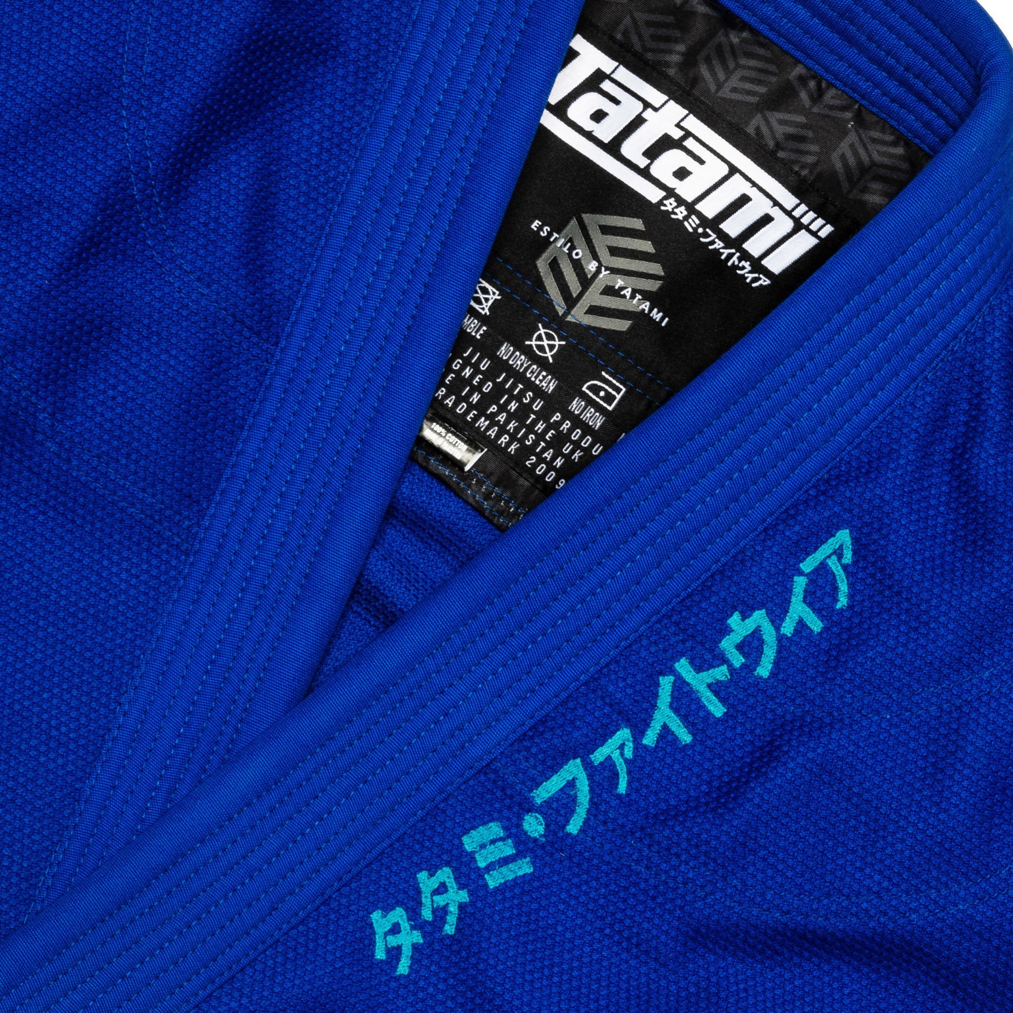 Tatami Kimono/Gi BJJ Męskie Estilo Black Label Niebieskie/Niebieskie