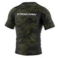 Extreme Hobby Rashguard Męski Krótki Rękaw Havoc Khaki