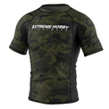 Extreme Hobby Rashguard Męski Krótki Rękaw Havoc Khaki