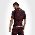 Extreme Hobby Rashguard Męski Krótki Rękaw Havoc Czerwony