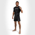 Extreme Hobby Rashguard Męski Krótki Rękaw Havoc Czarny