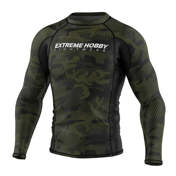 Extreme Hobby Rashguard Męski Długi Rękaw Havoc Khaki