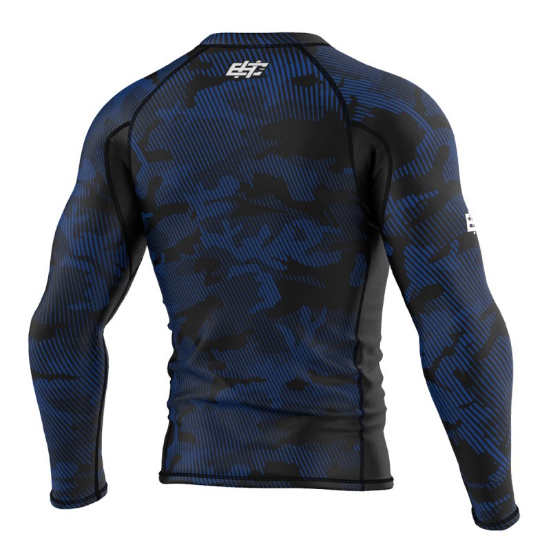Extreme Hobby Rashguard Męski Długi Rękaw Havoc Niebieski