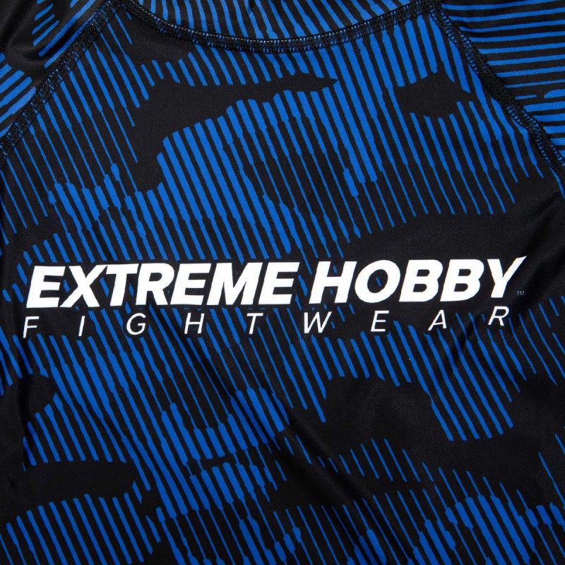 Extreme Hobby Rashguard Męski Długi Rękaw Havoc Niebieski