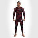 Extreme Hobby Rashguard Męski Długi Rękaw Havoc Czerwony