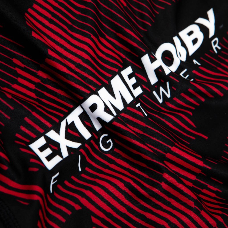 Extreme Hobby Rashguard Męski Długi Rękaw Havoc Czerwony