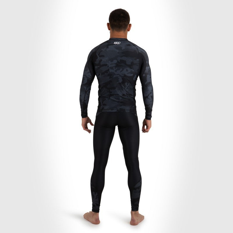 Extreme Hobby Rashguard Męski Długi Rękaw Havoc Czarny