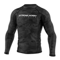 Extreme Hobby Rashguard Męski Długi Rękaw Havoc Czarny