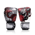 Fairtex Rękawice Bokserskie ze skóry naturalnej BGV24 The Beauty of Survival
