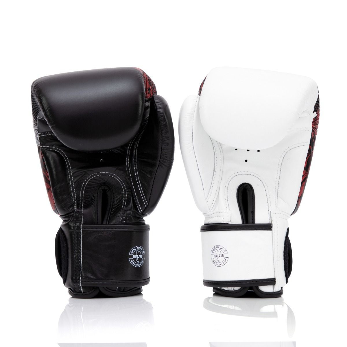Fairtex Rękawice Bokserskie ze skóry naturalnej BGV24 The Beauty of Survival