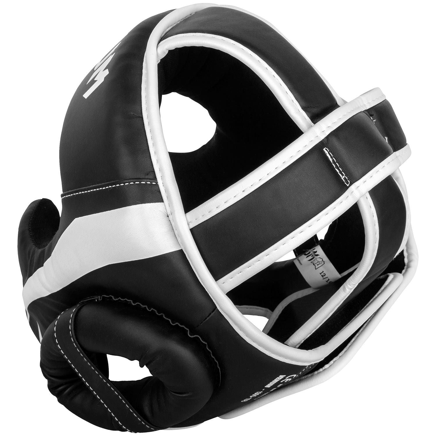 Venum Kask Bokserski Elite Czarny/Biały