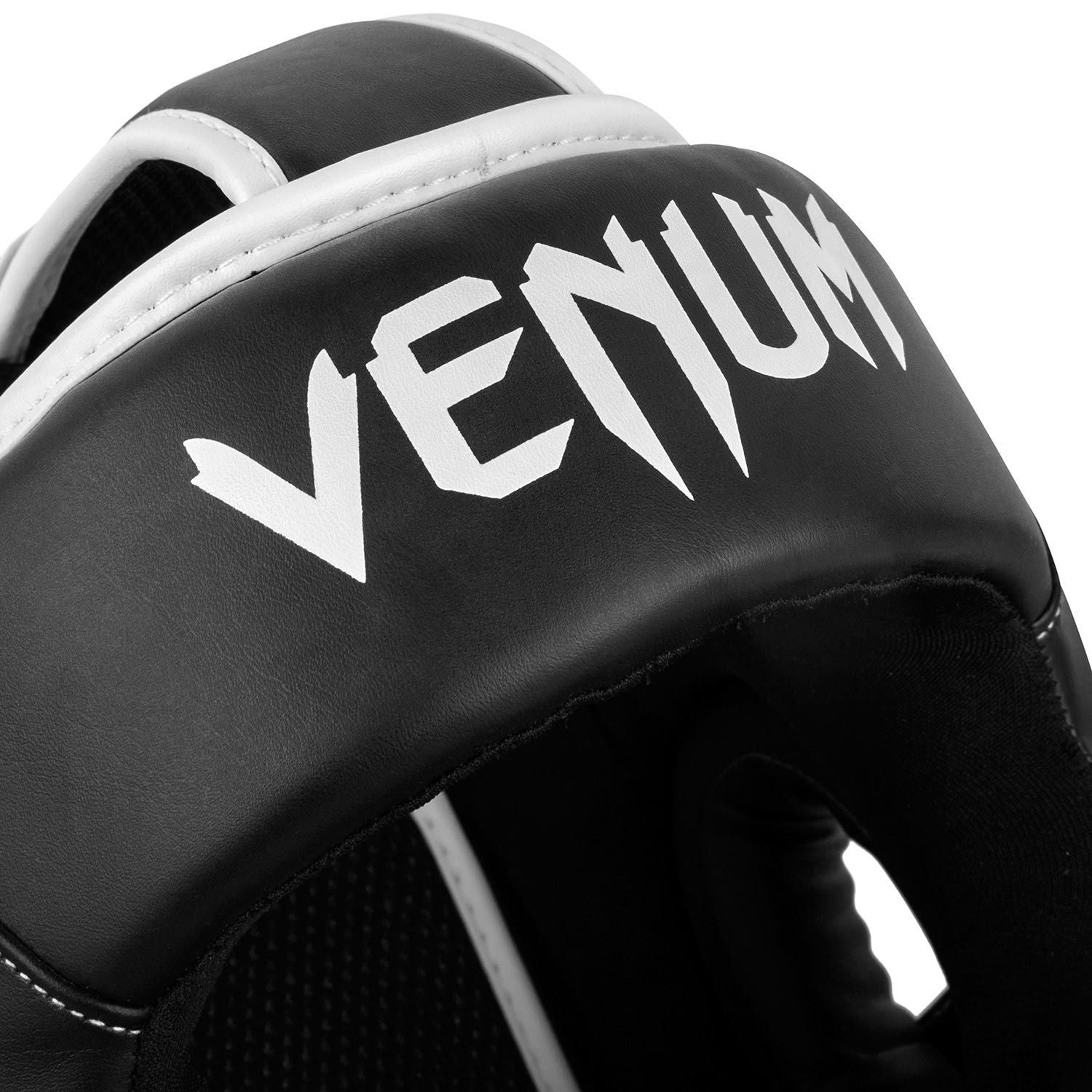 Venum Kask Bokserski Elite Czarny/Biały