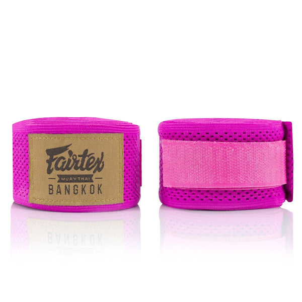 Fairtex Owijki Bokserskie - Bandaże HW4 Różowe 4,5m