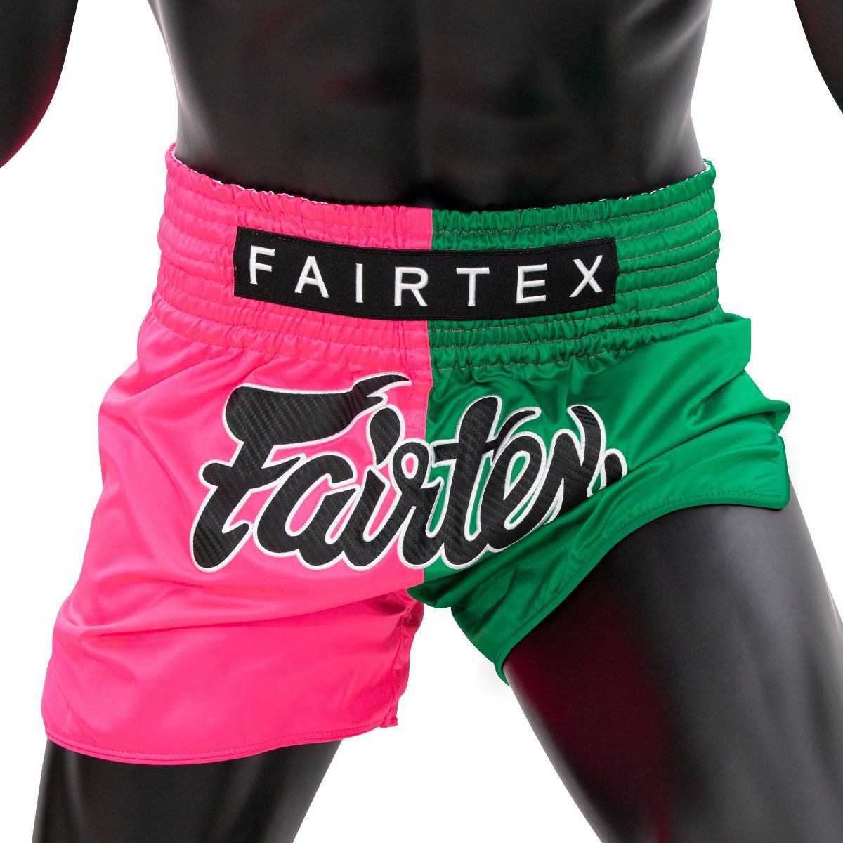 Fairtex Spodenki Muay Thai BS1911 Różowe/Zielone