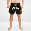 StormCloud Spodenki Muay Thai Headline Czarne/Żółte