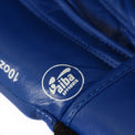 Adidas Rękawice bokserskie ze skóry naturalnej Z Atestem Aiba Niebieskie