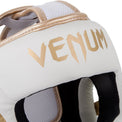 Venum Kask Bokserski Elite Biały/Złoty