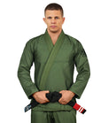 Ground Game Kimono/Gi BJJ Męskie Champion 2.0 Oliwkowe