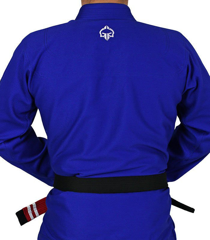 Ground Game Kimono/Gi BJJ Męskie Gamer Niebieskie