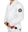 Ground Game Kimono/Gi BJJ Męskie Gamer Białe
