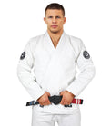 Ground Game Kimono/Gi BJJ Męskie Gamer Białe