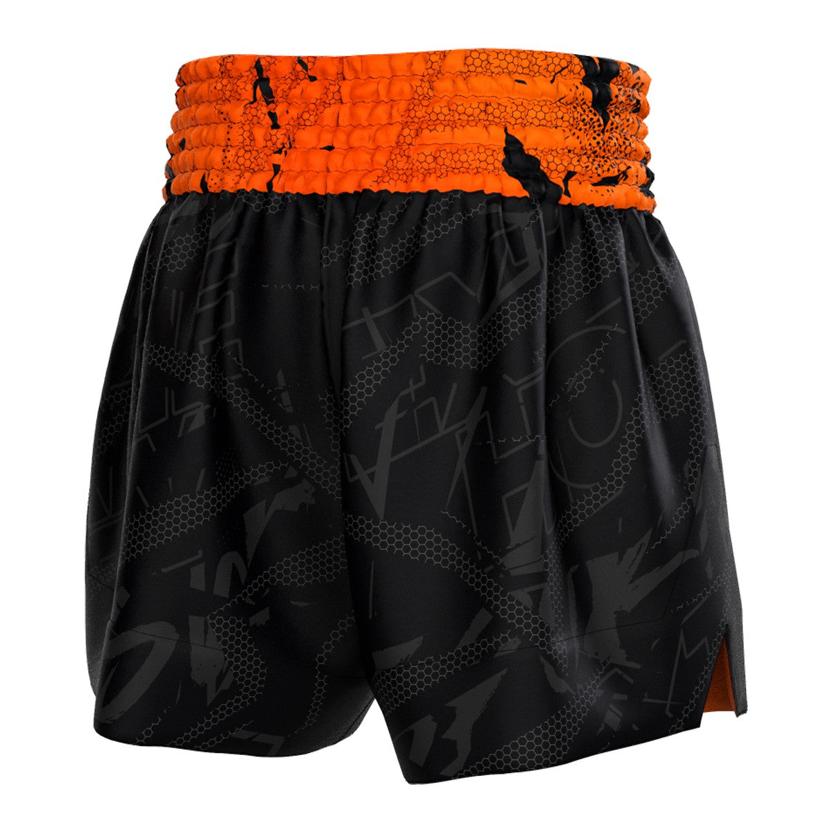 Extreme Hobby Spodenki Muay Thai Neo Orange