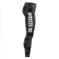 Extreme Hobby Legginsy Męskie Bold Wrestling