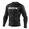 Extreme Hobby Rashguard Męski Długi Rękaw Bold Wrestling